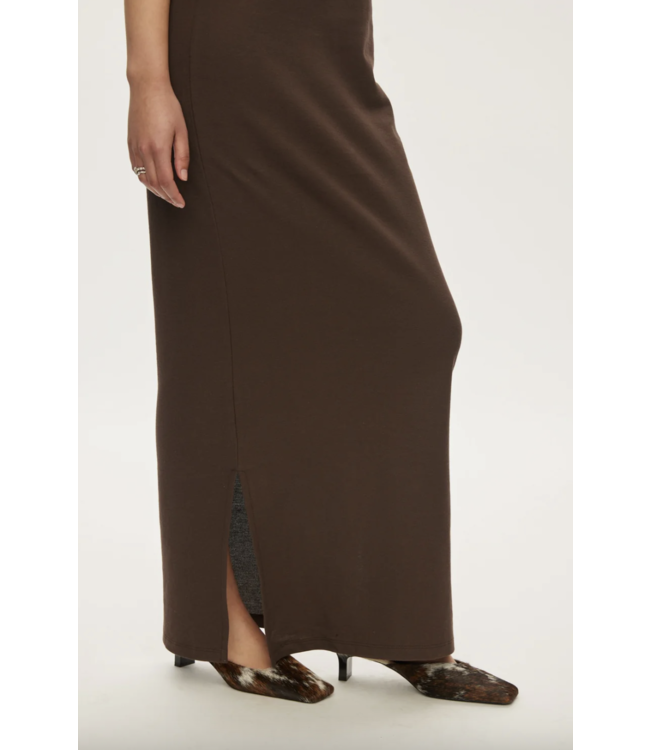 Sunny Polo Dress Dark Oak