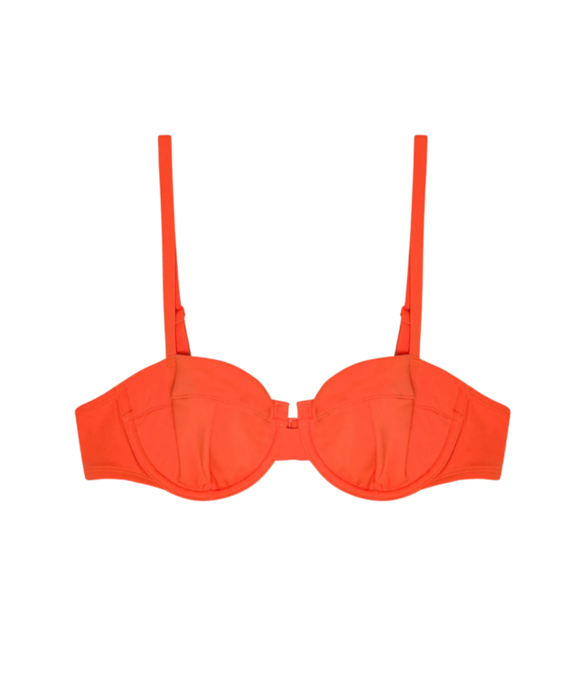 Swim Underwire Bikini Top Blood Orange