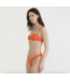 Swim Tie Bikini Bottom Blood Orange