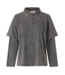 Oval Square Miller Layer Polo Black Washed