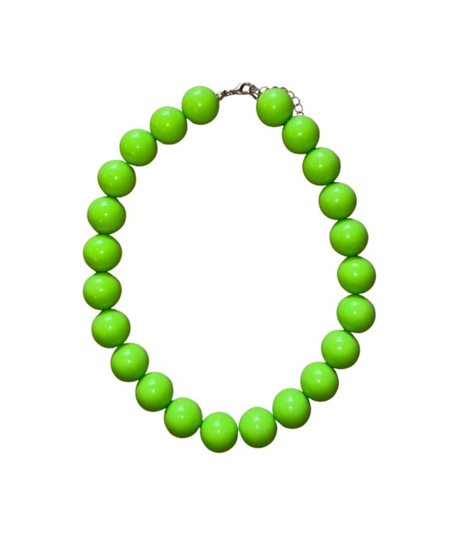 Poppy Necklace Apple Green