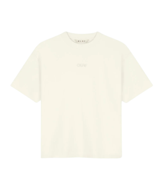 Olaf Retro Logo Boxy Tee Off White