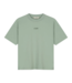 Olaf Retro Logo Boxy Tee Green Milieu