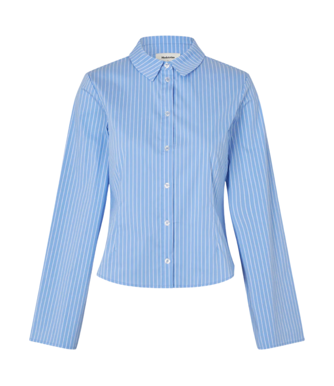 Patti Shirt Blue White Stripe