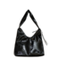 NONA M Crossbody Bag Crushed Patent Black