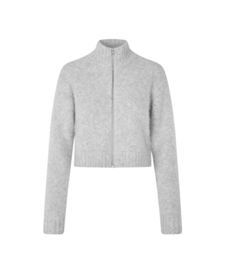 Samsoe Samsoe Sajeanne Cardigan Light Grey Mel - Size L