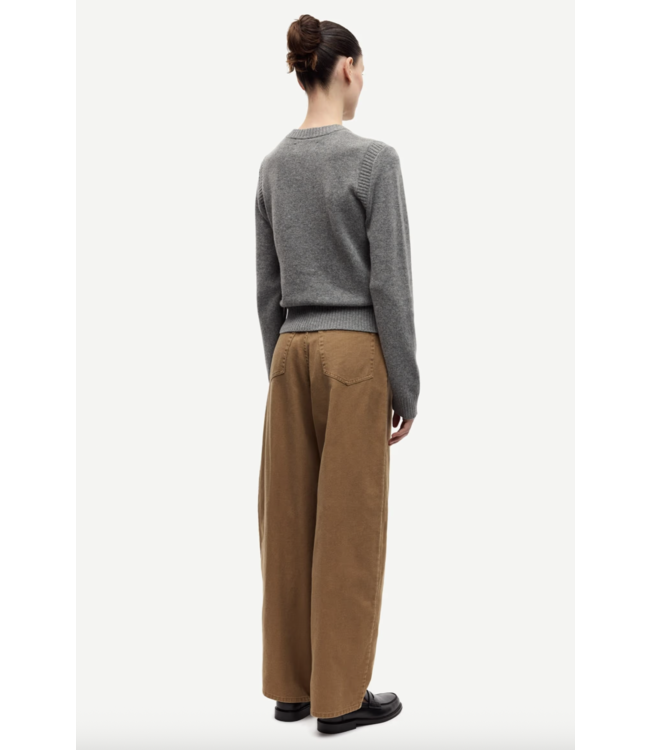 Saharper Trousers Belt Washed Otter