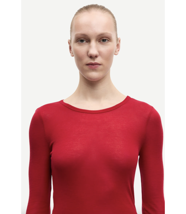 Sadou T-Shirt Haute Red - Size L