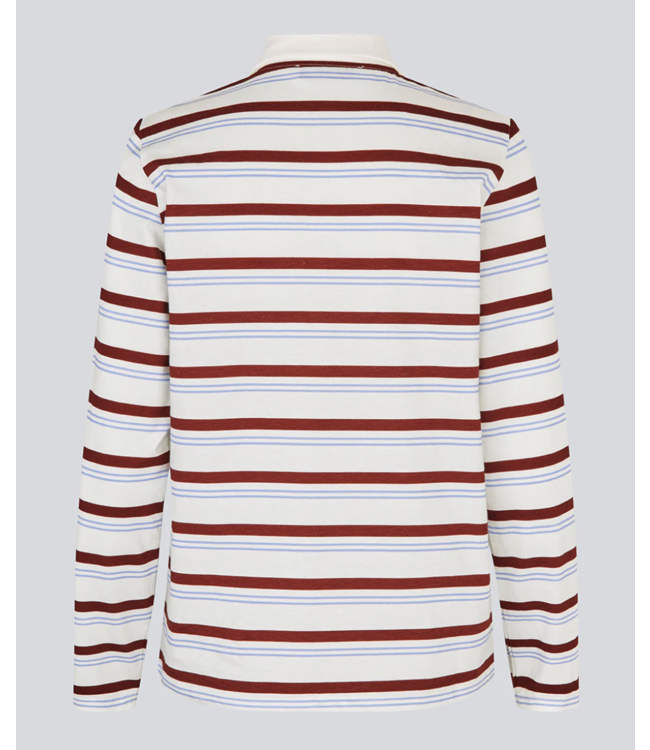 Hellen Stripe Polo Andorra Blue Stripe