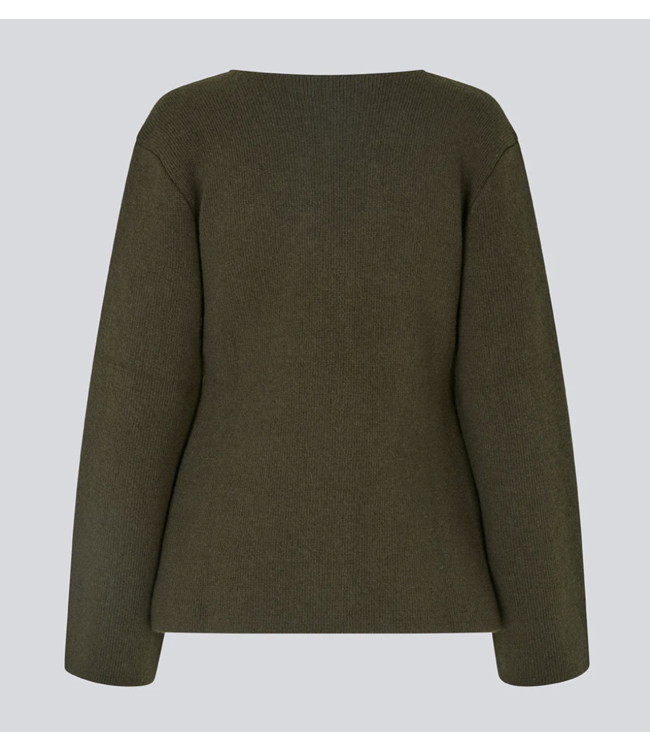 Klayton Cardigan Dark Coffee