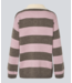 Pelham Stripe Polo Lilac Chocolate