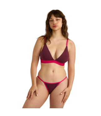 Organic Basics Core Play Triangle Bralette Fig