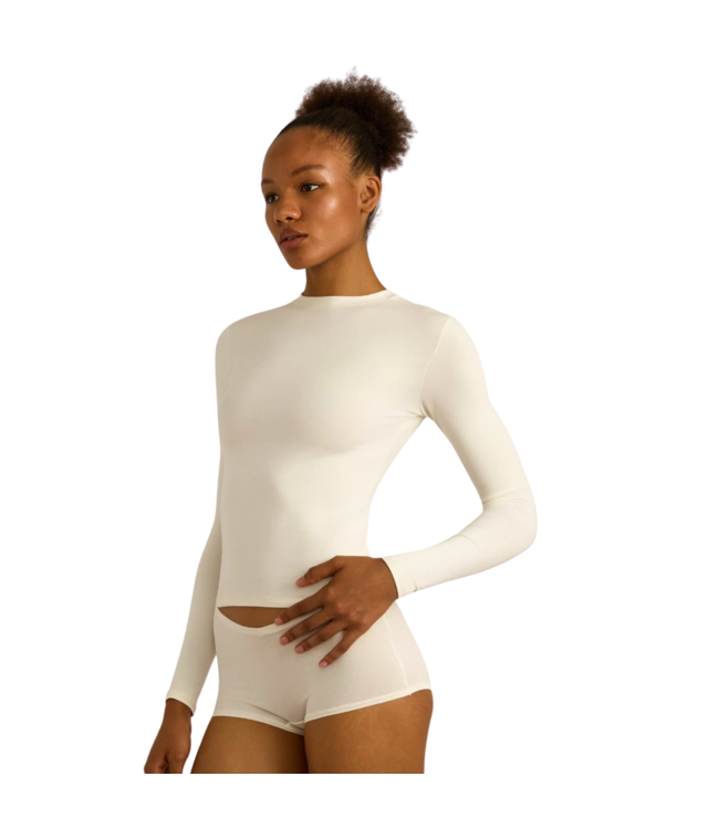 Flex Long Sleeve Tee Off White
