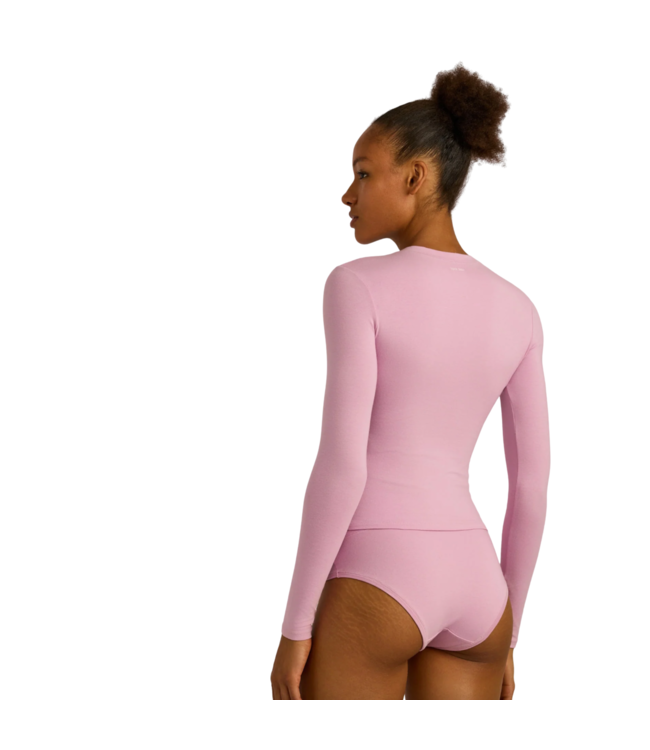 Flex Long Sleeve Tee Lavender Mist