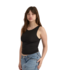 Everyday Mock Neck Top Black