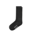 Organic Basics Core Tennis Crew Socks 3-Pack Black