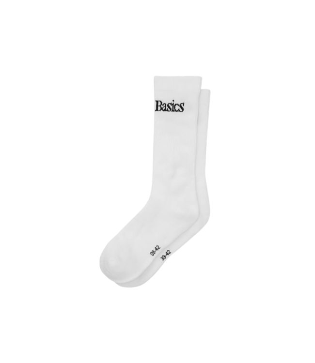 Core Logo Crew Socks 3-Pack White