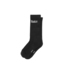 Organic Basics Core Logo Crew Socks 3-Pack Black