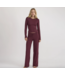 Everyday Straight Leg Pants Plum