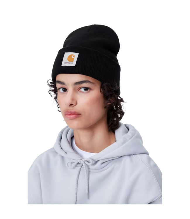 Short Watch Hat Black