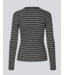 Pil LS Stripe Tshirt Black White Stripe