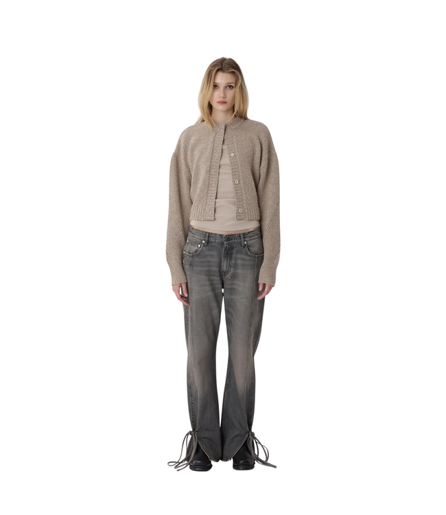 Bella String Pants Tinted Grey