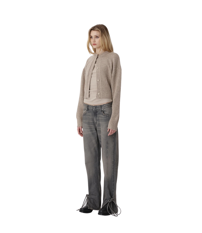 Bella String Pants Tinted Grey