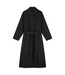 Olaf Retro Logo Trench Coat Black - Size XS
