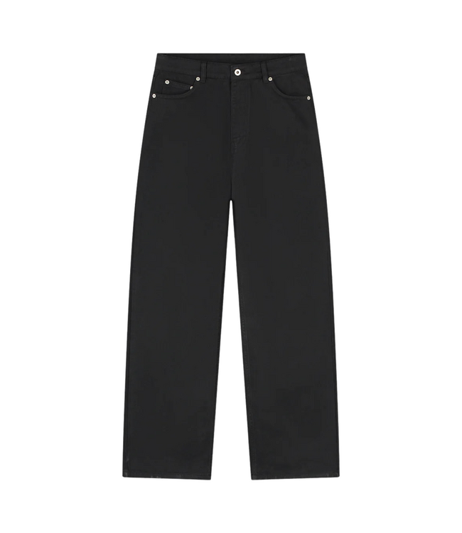 Brushed Twill Denim Pant Black