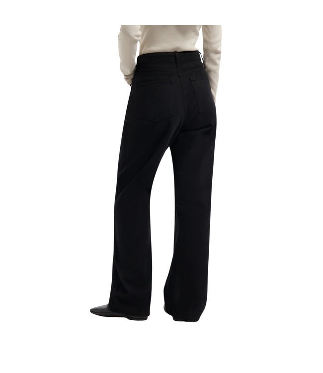 Brushed Twill Denim Pant Black