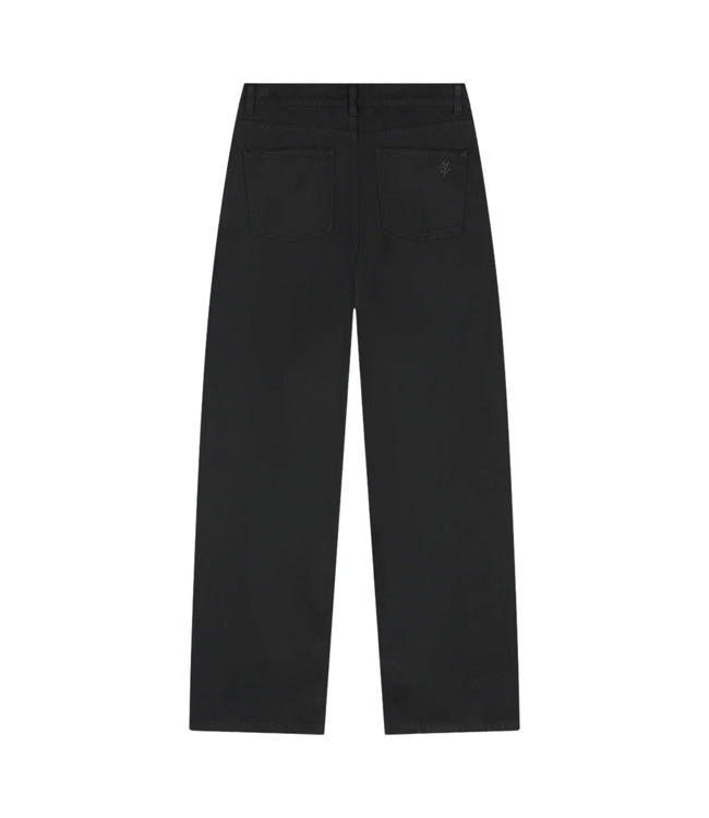 Brushed Twill Denim Pant Black