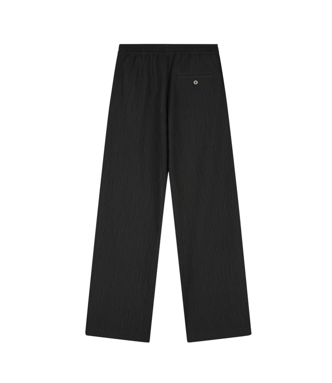 Textured Dray Pant Black