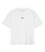 Contrast Retro Logo Boxy Tee Optical White