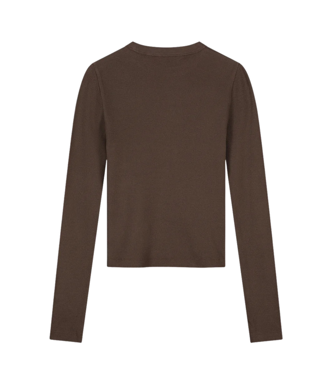 Waffle Top LS Hot Fudge