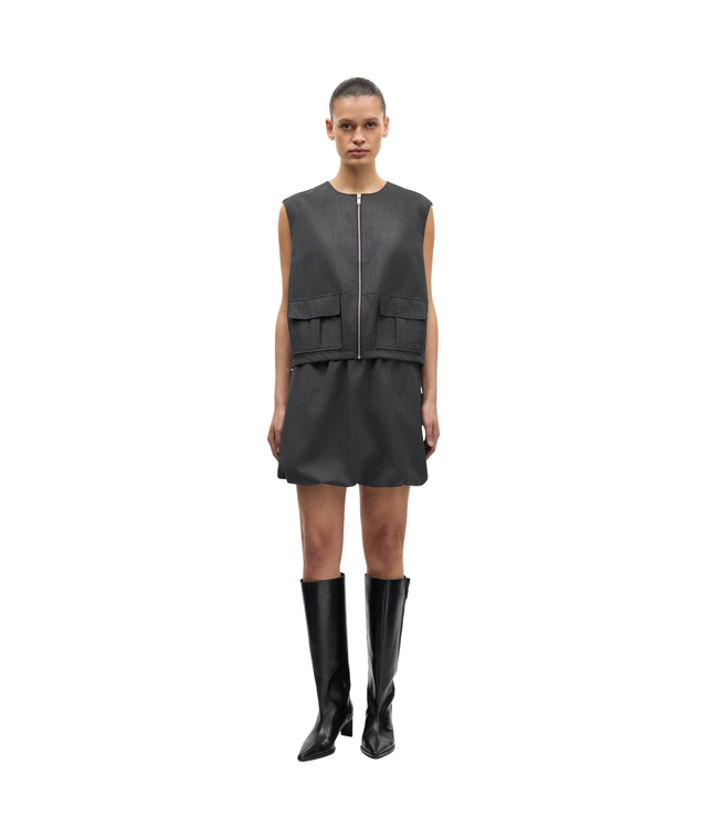 Saroko SKirt Dark Grey Mel