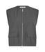 Samsoe Samsoe Sakelly Vest Dark Grey Mel