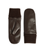 Sandro Mitten Dark Brown