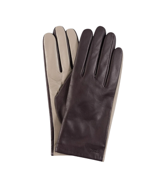 Wood Wood Kirsten Leather Gloves Dark Coffee