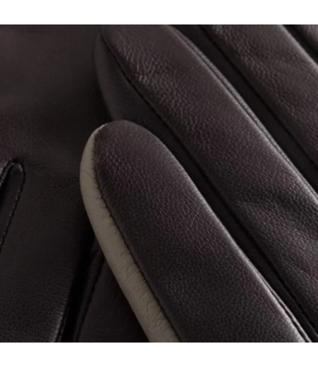 Kirsten Leather Gloves Dark Coffee