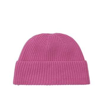 Organic Basics Soft Knit Fluffy Beanie Pink