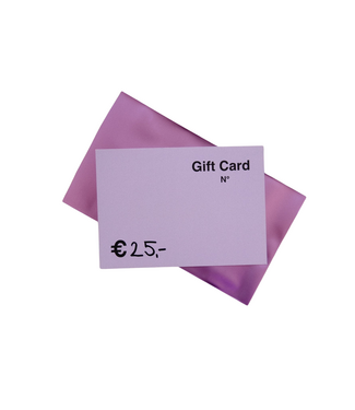 Gift Card Studio S €25,-