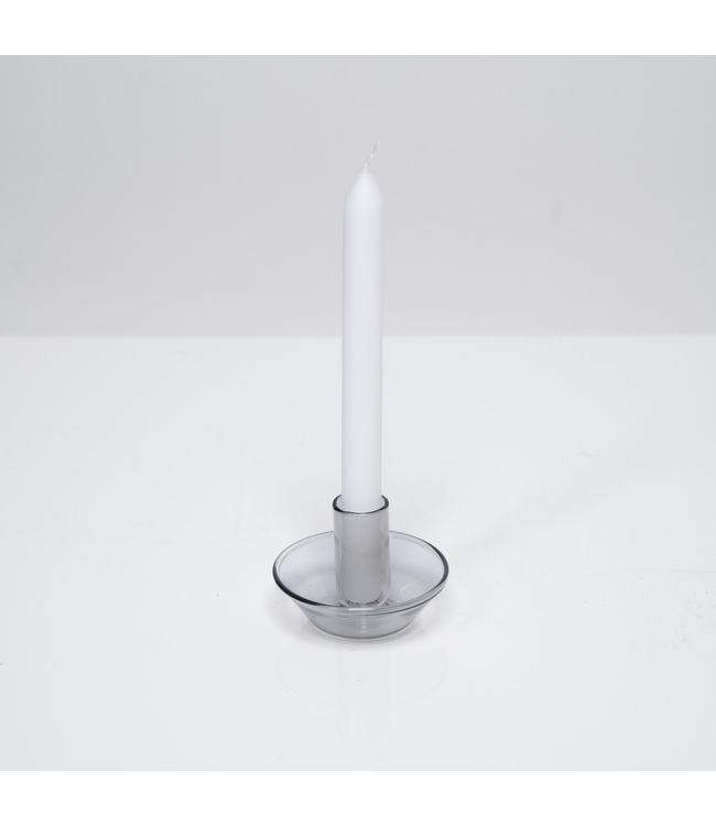 Candle Holder Small Grey