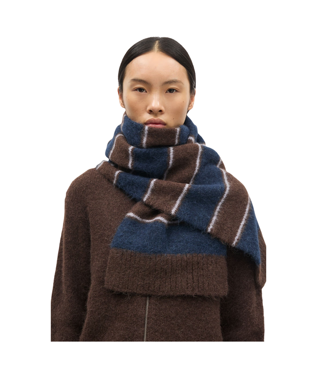 Sajeanne Scarf Black Coffee