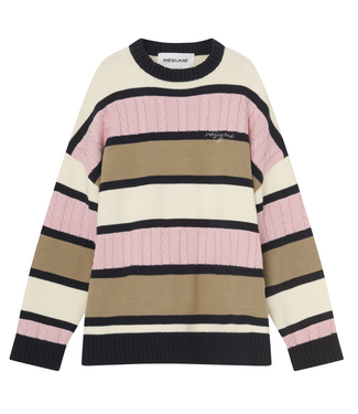 Résumé Karlo Knit Pullover Multi Pink