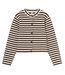 Kody Knit Cardigan Creme Stripe