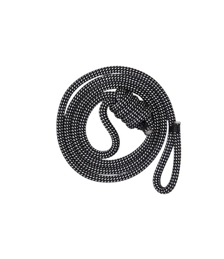 ROPE.CHUNKY STRAP lead black