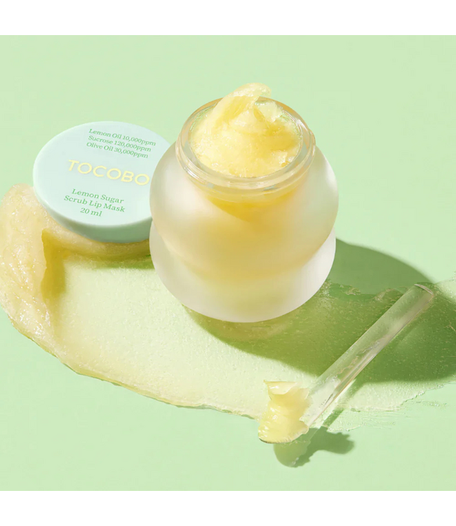 Tocobo Lemon Sugar Scrub Lip Mask