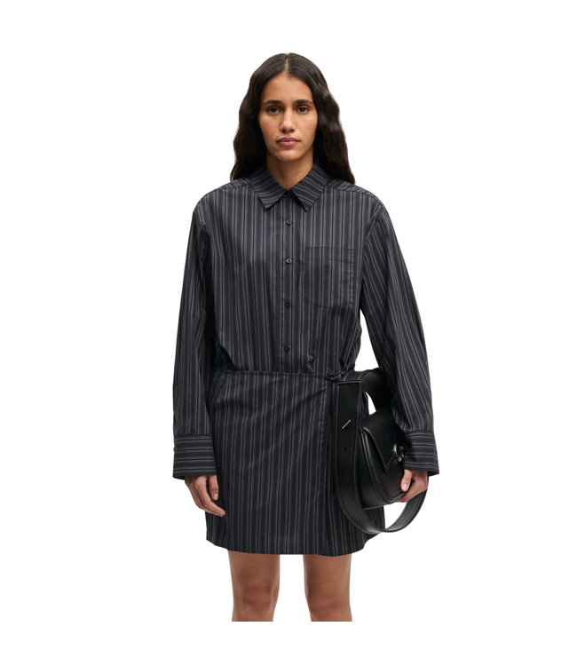 Sasky Dress Gunmetal