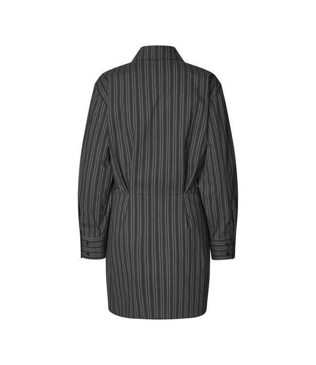 Sasky Dress Gunmetal