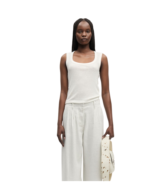 Sadou Tank Top Egret